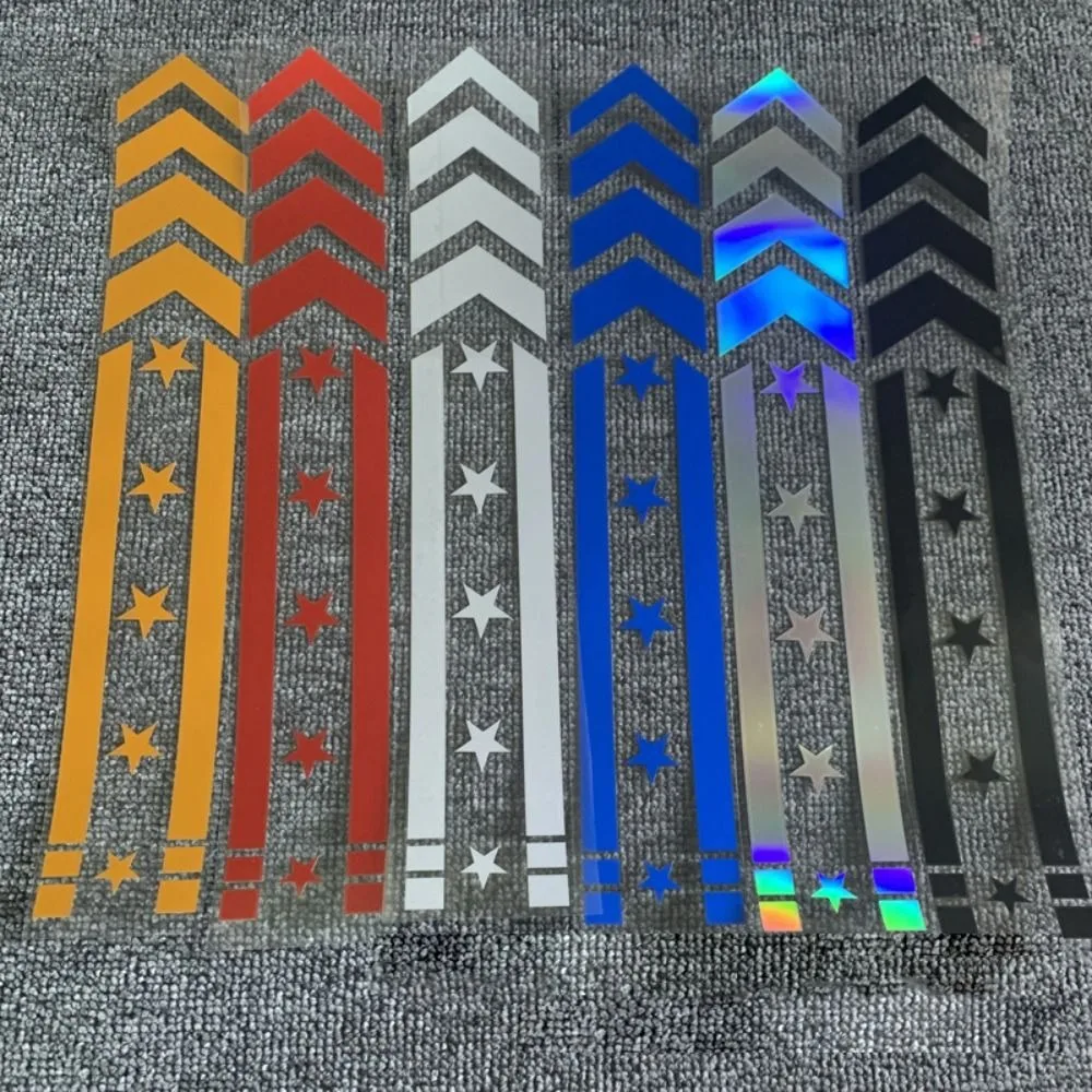 Waterproof Safety Driving Decoration Car Motorbike Scooter Fender Decals Reflective Stickers 1PC