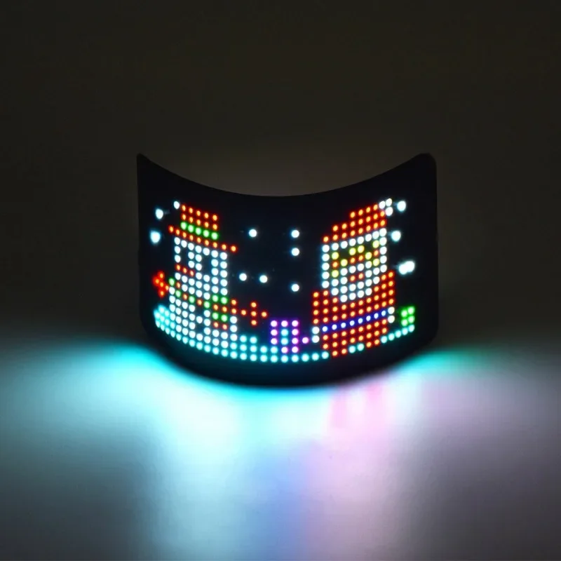 LED Matrix Pixel Panel USB 5V Flexible Addressable RGB Pattern Graffiti  Scrolling Text Animation Display Car Shop Screen Light