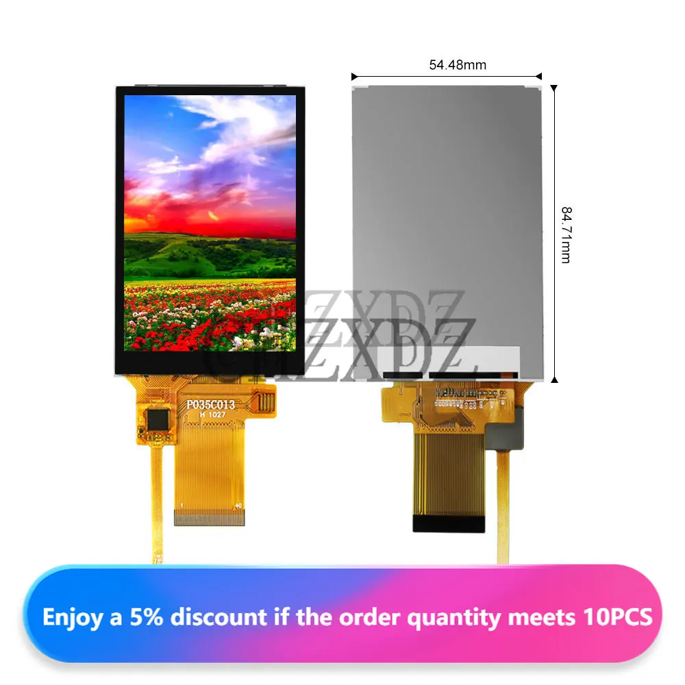 Touch Screen Capacitivo Da 3.5 Pollici Schermo Tn Display Lcd A Colori Tft Interfaccia Mcu Spi Ili9488 Driver Ic