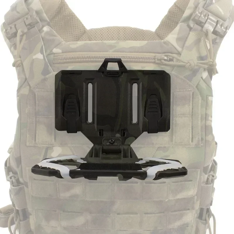 Outdoor Tactical MOLLE Folding Navigation Board Airsoft Map Case Admin Panel Mobile Phone Holder