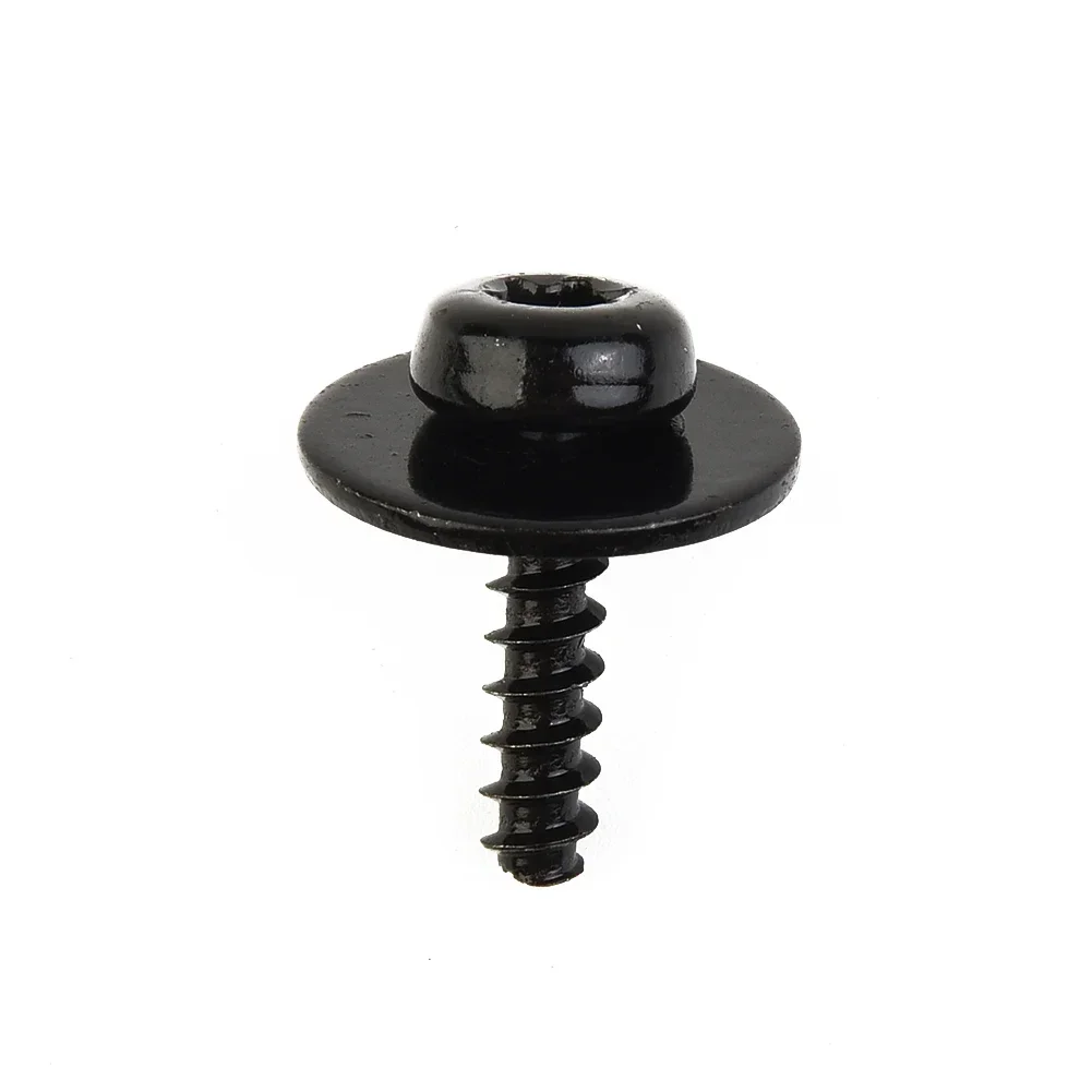 10pcs Screw Bolt 20mm Air Dam Deflector Black Easy Installation For Ford Focus Escape High Quality High Reliability