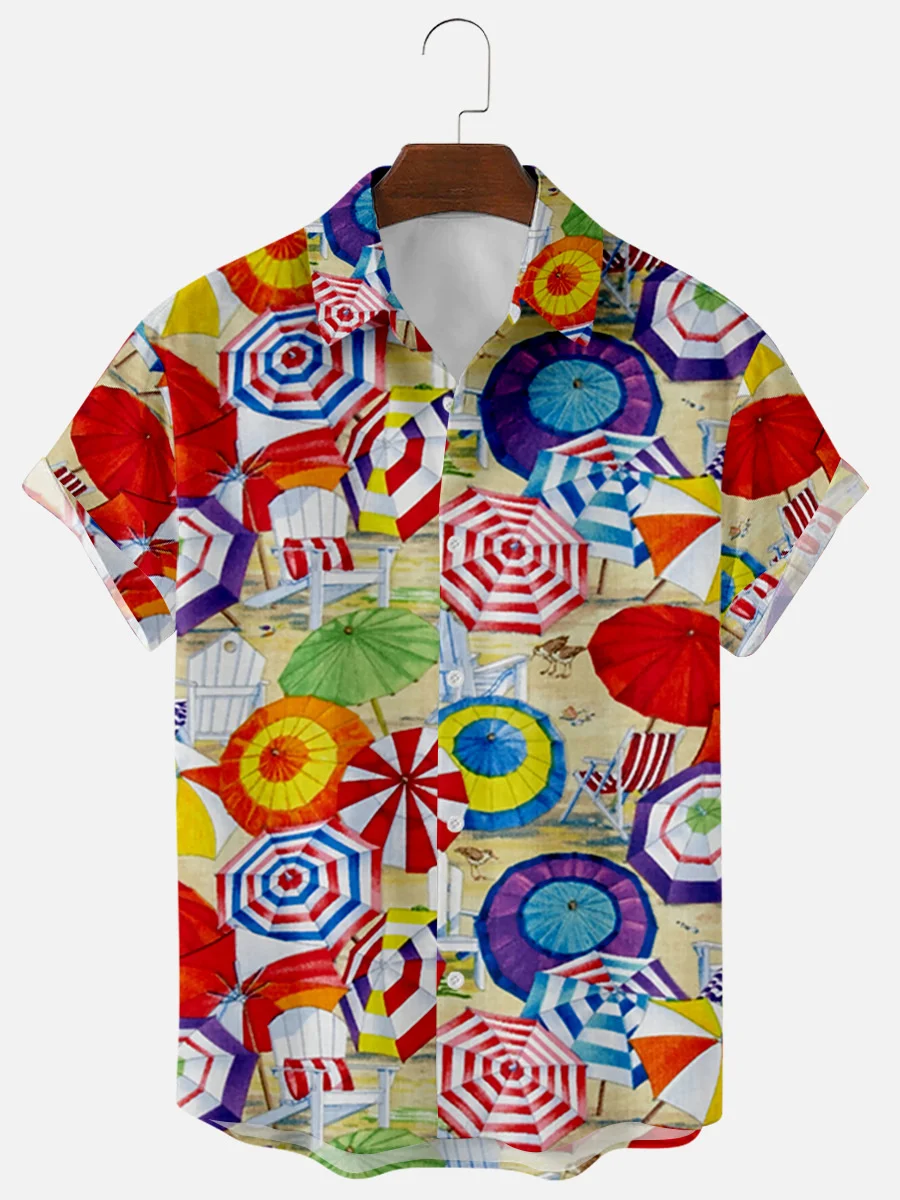 

Hawaiian Floral Shirt For Men Korean Luxury Clothing And Blouses Patterned Mermaid Oversized Y2k Style Clothes Masculina Casual