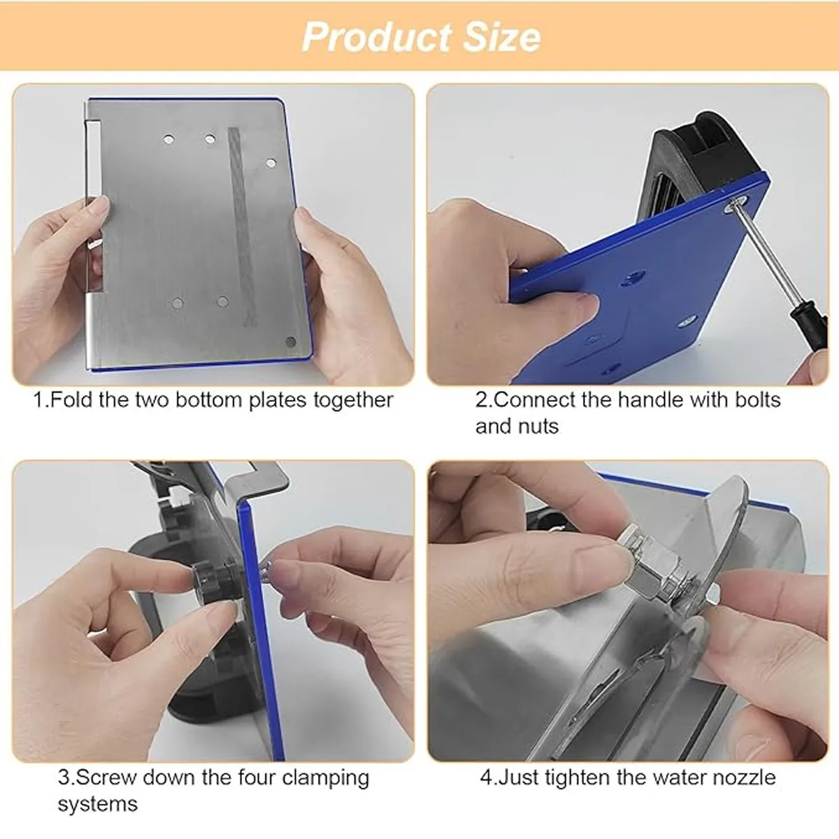 Angle Grinder Stand for Tile 45° Chamfer Cutting Ceramic Stone Chamfering Tool — view 6