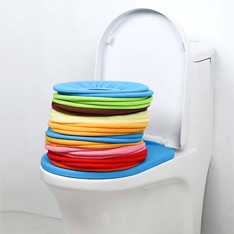 Warm Soft Washable Toilet Seat Cover Mat for Home Decor Closestool Mat Seat Case Toilet Lid Cover Accessories Seats Part