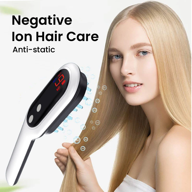 uni t ut311 digital vibration testers vibration acceleration velocity displacement measurement 1999 lcd display New Scalp Meridian Massager Vibration Massage Comb LED Display Head Massage Anti Hair Loss Hairbrush Relieve Pain Head Care