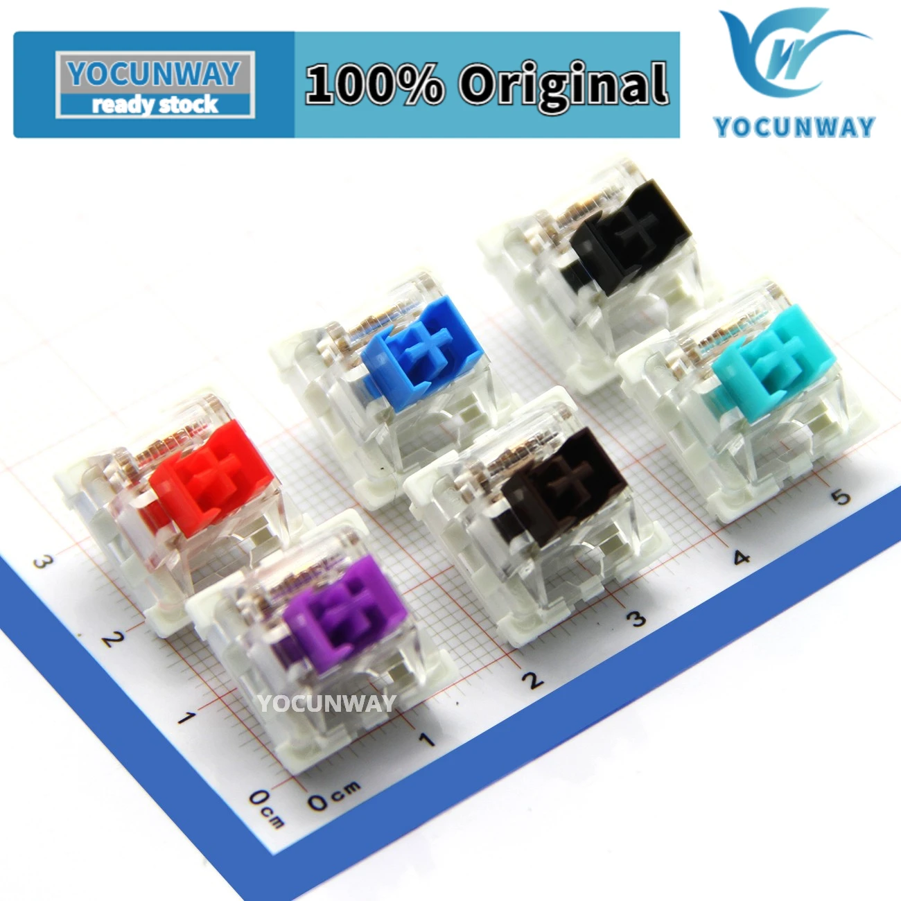 

10 Pcs Outemu Switch For Keyboard 3 Pin Linear Tactile Clicky Silent Switches Mechanical Keyboards Gaming Switch