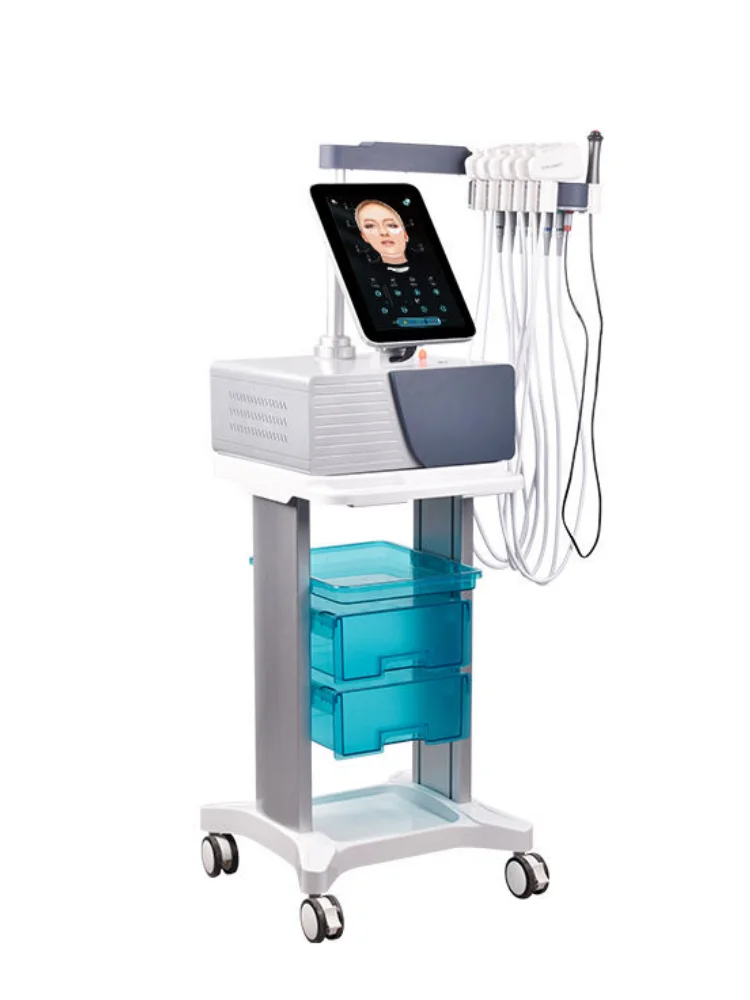 Latest Ems+RF Desktop Electromagnetic Peface Device Skin Tightening Skin Rejuvenation Ems Sculpting Rf Facical Beauty Machine