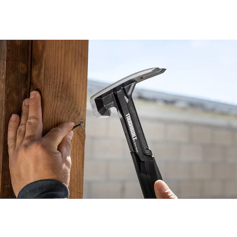 TOUGHBUILT TB-H1-1R-S16 TB-H1-1R-S18 16 OZ. 18 OZ. Smooth Polished Face Magnetic Hand Tool Steel Rip Hammer 6
