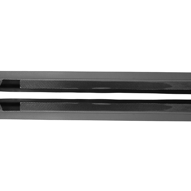 리얼 카본 파이버 3D 스타일 프론트 사이드 스커트 X3 G01 X4 G02 G08 X3M F97 X4M F98 스포츠 2018-2020용