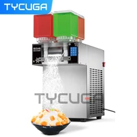180KG/24H Snowflake Ice Shaving Device 1200W Ice Maker Snow Shaver Machine Shaved Ice Korea Bingsu Soft Ice Shaving Maker 110V 1