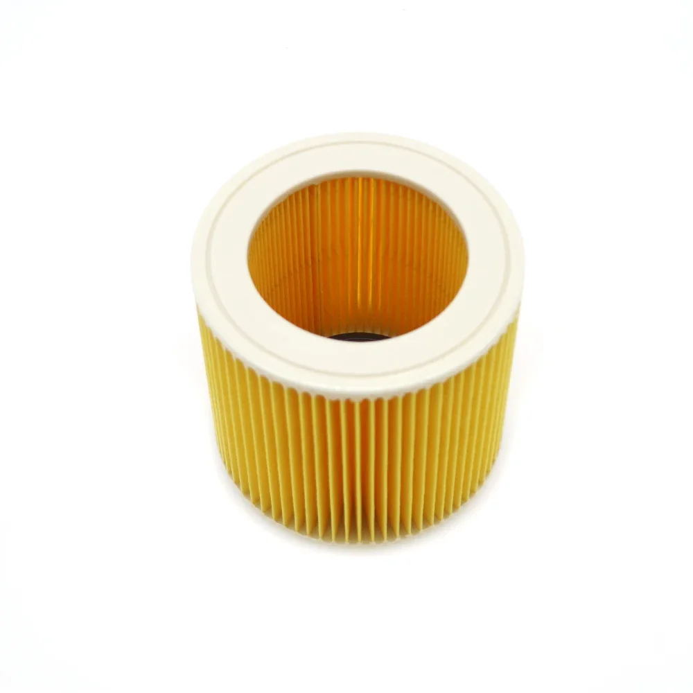 Cartouche filtre HEPA Karcher en position verticale, référence pour WD2250, WD3.200, MV2, MV3, WD3.