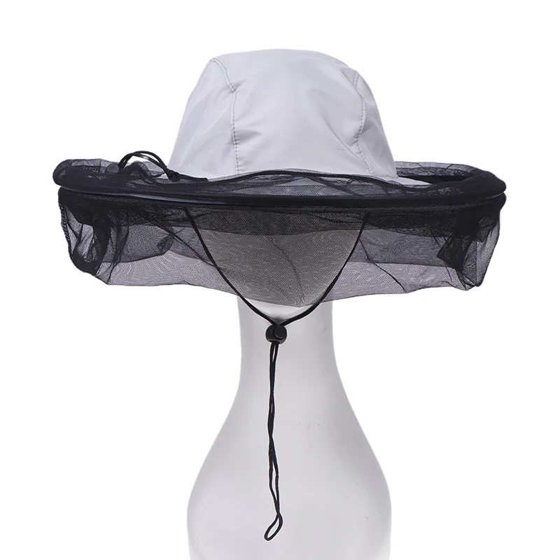 Anti-mosquito And Insect Repellent Fisherman's Hat Adult Quick-drying Casual Sun Hat Outdoor Camping Portable Fishing Hat