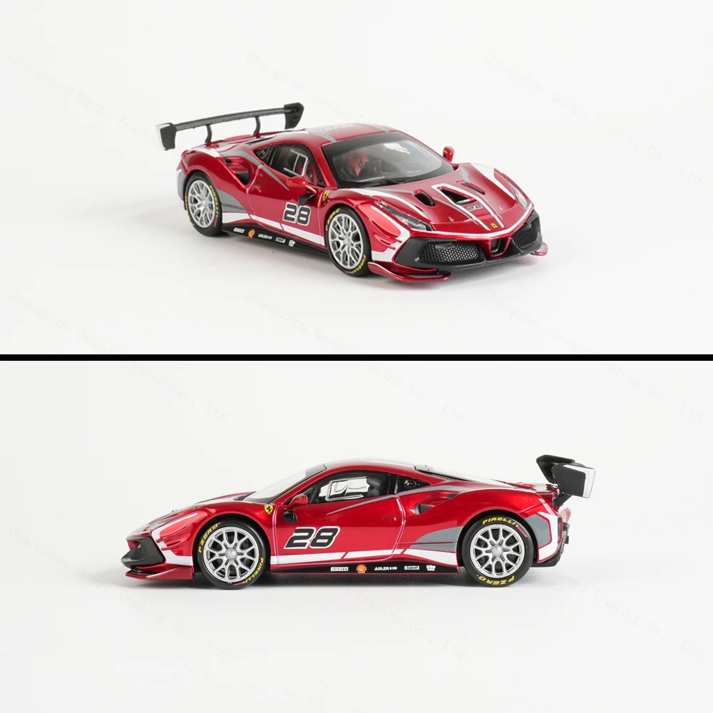 Bburago 1:43 Ferrari 488 Challenge EVO 2020 Static Die Cast Vehicles Collectible Model Racing Car Toys 5