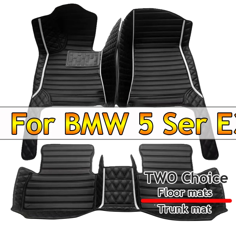 

Автомобильные коврики для BMW 5 серии E39 1996 ~ 2003, защитные коврики, роскошные кожаные коврики, коврики, автомобильные аксессуары 523i 525i 520i 520d