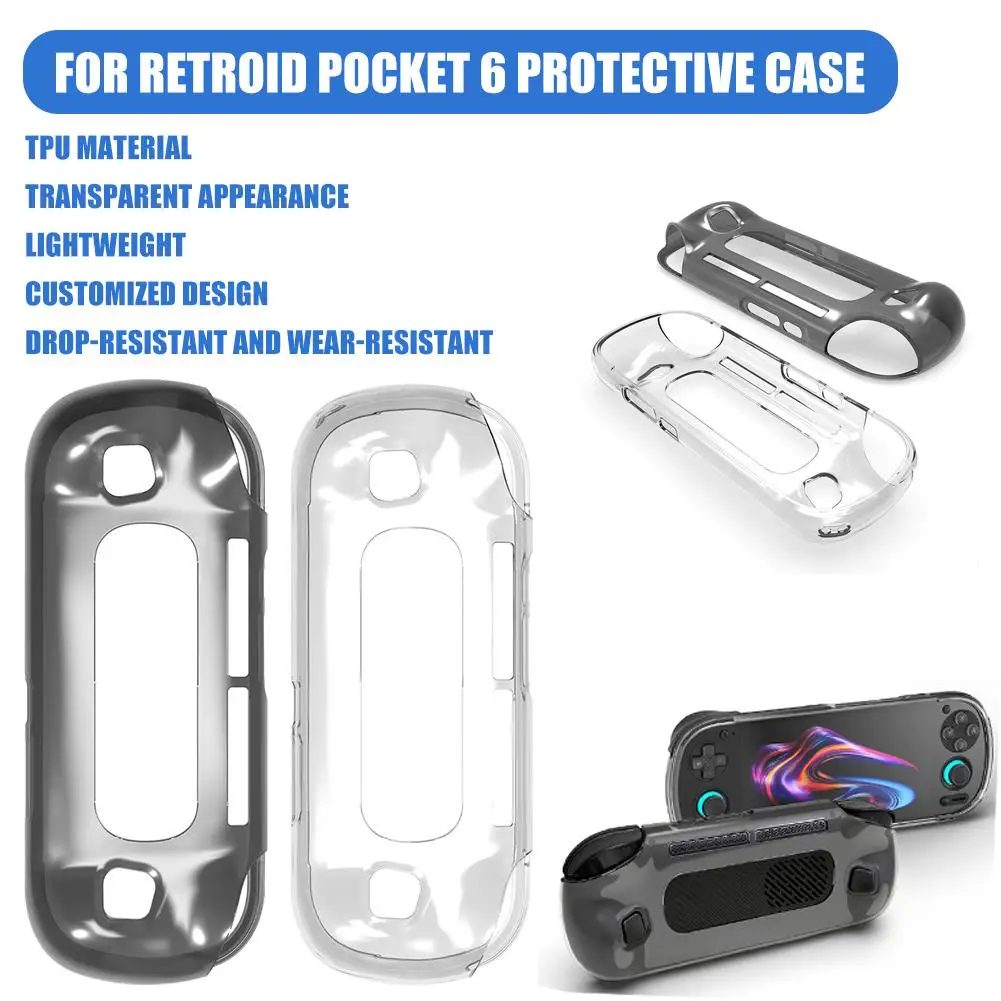 Transparent TPU Shockproof Protective Case