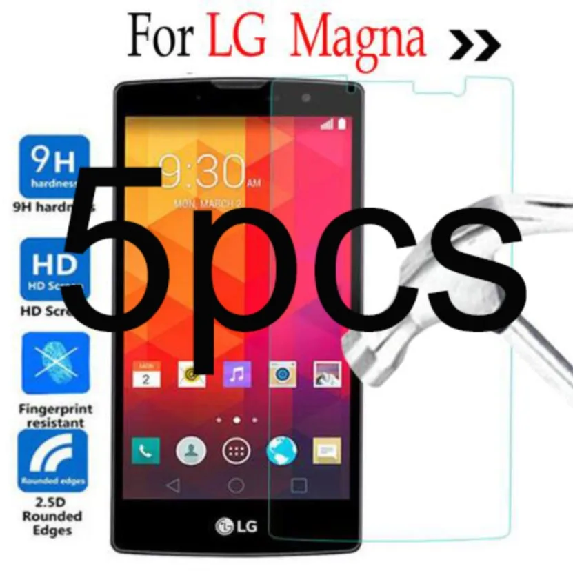 

5PCS Front Tempered Glass On For LG G4C G4mini G 4C LG Magna Screen Protector Film For LG Magna H502 H525N H520N H522Y H500F