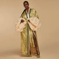 Kimono japonais mode manteau Cardigan chemisier élégant femmes Long Cardigan traditionnel Kimonos robe Dashiki afrique vêtements 6