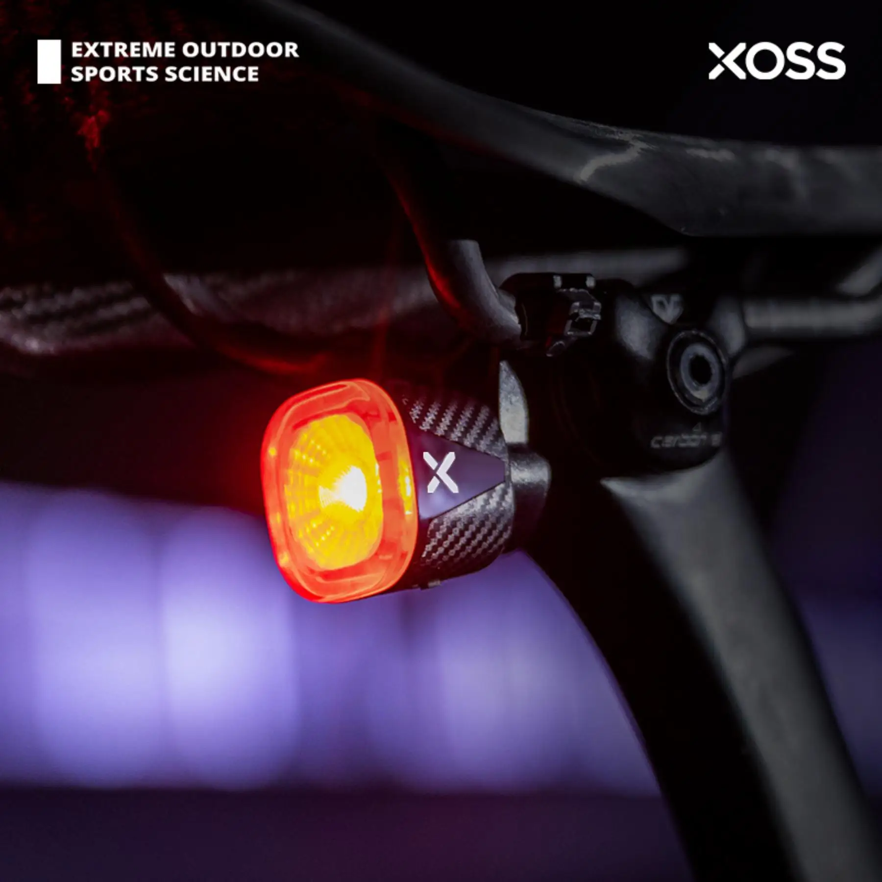 Xoss Xr01 Bicycle Rear Light Tail Light Auto Brake Sensing Led Charging Waterproof Cycling Smart Taillight Bike Accessories