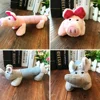 Plush Cute Elephant Duck Pig Pet Dog Cat Squeak Sound Dog Toys Funny Fleece Durability Chew Molar Toy Fit for All Pets 3