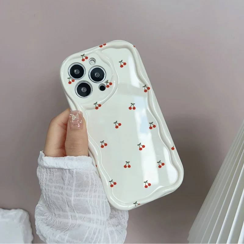 Adorable Cherry Design Phone Case