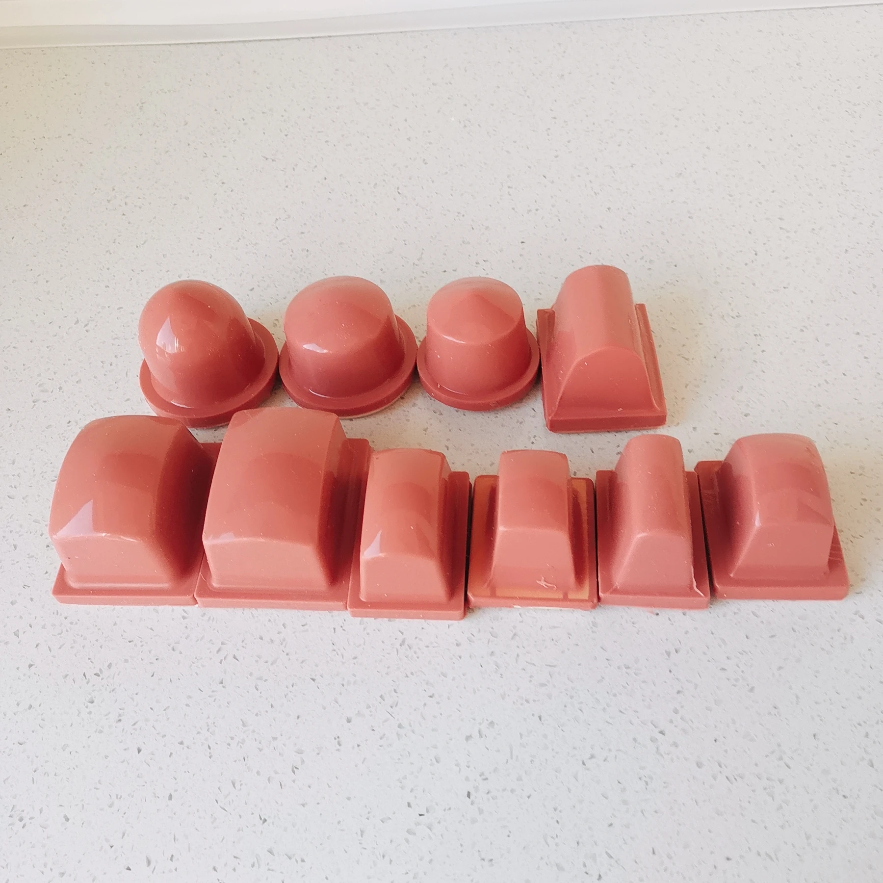 One Piece 25 Degree Pad Printing Rubber Head High Density Corrosion Resistance for Pneumatic Machine