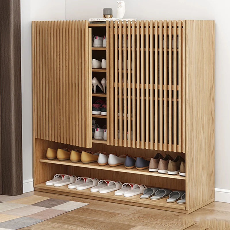 Wooden Street Shoe Cabinet Sideboard Modern Wooden Shoe Cabinets