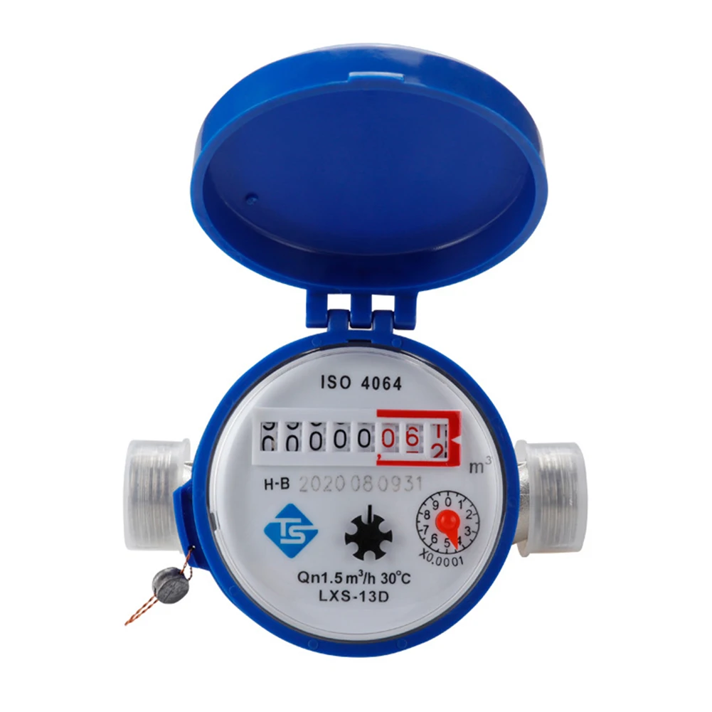 Cold Water Meter Mechanical Rotary Wing Digital Pointer Measuring Instruments Water Meter