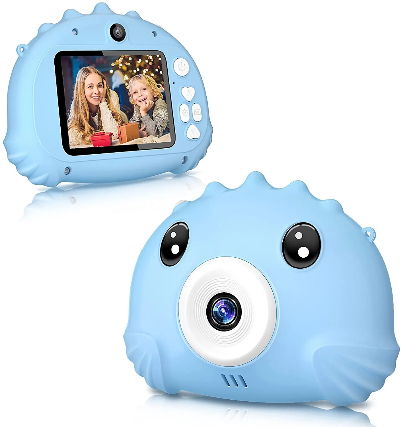 

Kids Digital Camera Dual Lens 2.4 inch Touch Screen Mini Video Camera Photography Educational Toys Children Birthday Gift #R40