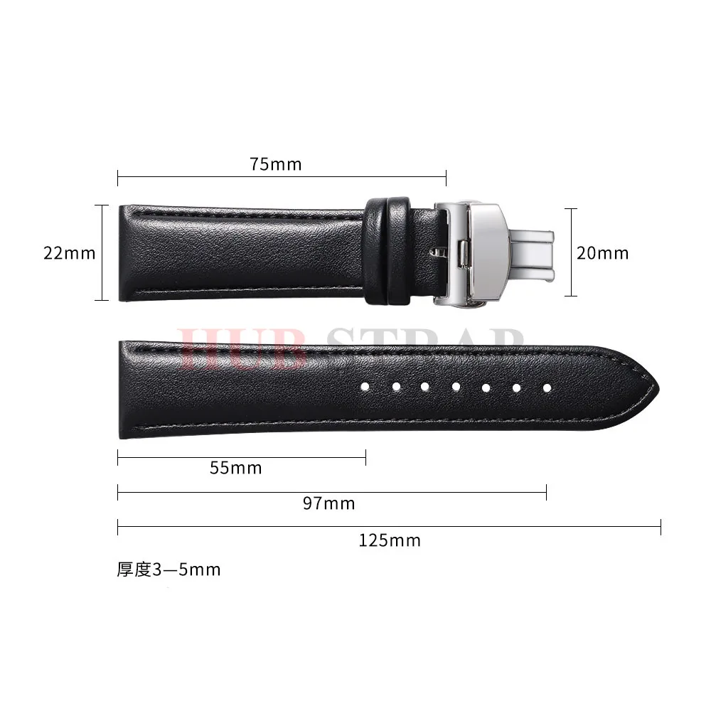 Genuine Leather Watchband Image 24