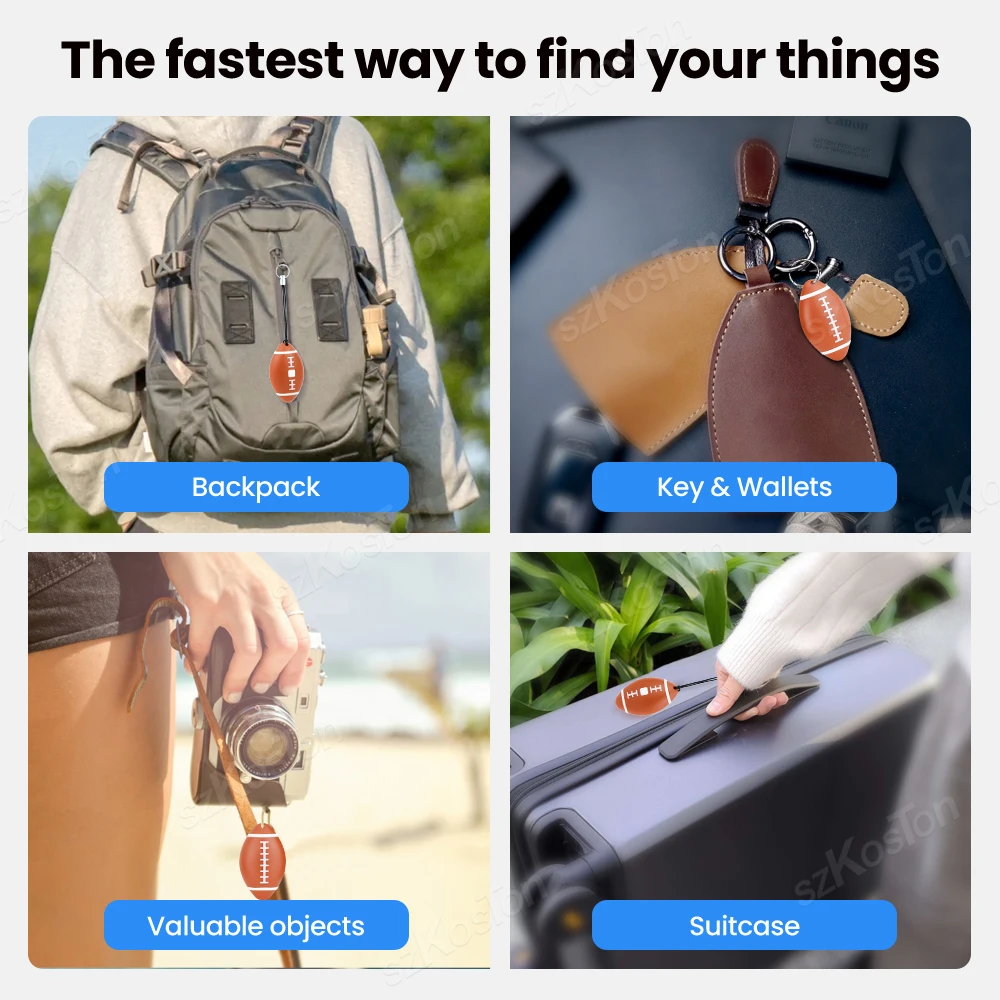 GPS Locator Mini Tracking Device for Apple Find My Key Smart Tag Child Finder Pet Car GPS Lost Tracker Smart Bluetooth Tracker for IOS