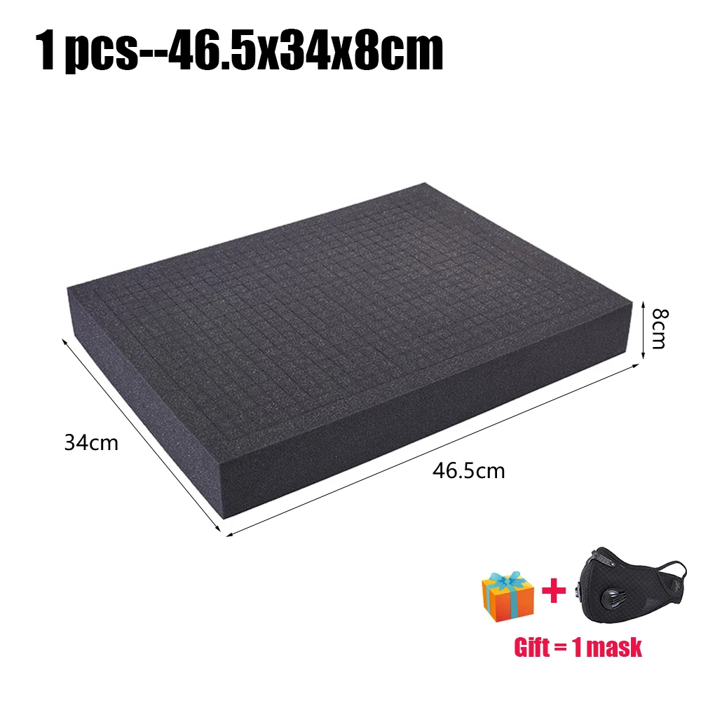 Pre-Cutting Foam Insert High Density Pick Pluck Foam For L-Boxx2 Power Tool Transport System Sponge Block Foam Pad for tool box beehive tool bags Tool Storage Items