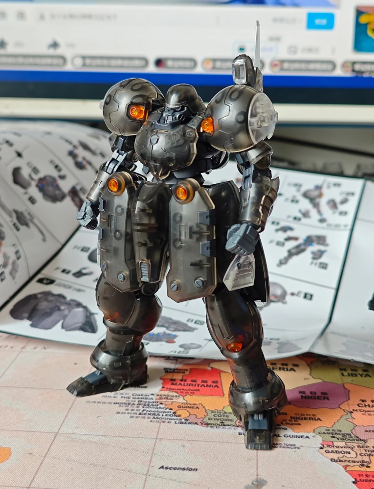 SHEIK MAINLAND 1/144 Troopers Zkroon ZA-11 ZI-KRON Assembly Model