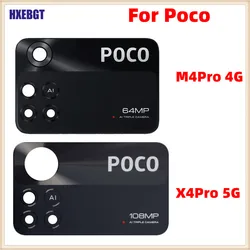 Original Camera Lens Glass For Xiaomi Poco M4 Pro 4G / X4 Pro 5G Back Camera Glass Lens Smartphone Replacement Parts