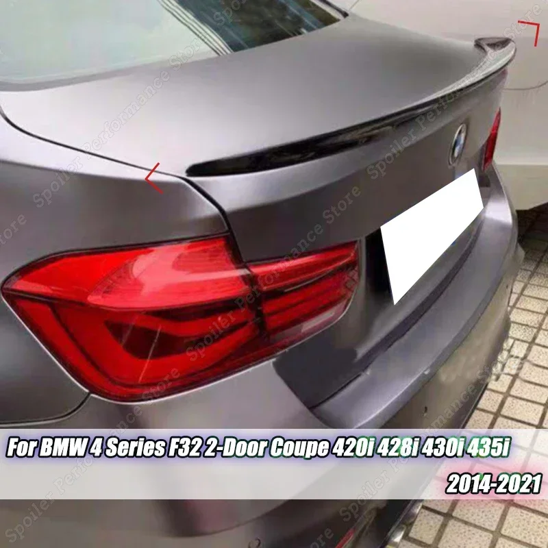 

Для BMW 4 серии F32 2-дверного купе 420i 428i 430i 435i 2014-2021 МП стильный Автомобильный задний багажник крышка спойлер Крылья внешние аксессуары