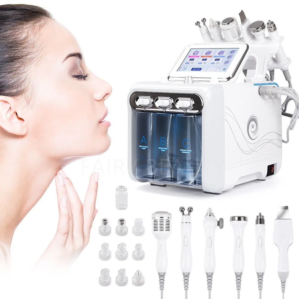 H2O2 Microdermabrasion Hydrafacial Water Jet Facial Cleansing Face