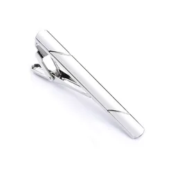Elegant Metal Copper Tie Clip for Men - Colorful Necktie Bar Clasp (4)