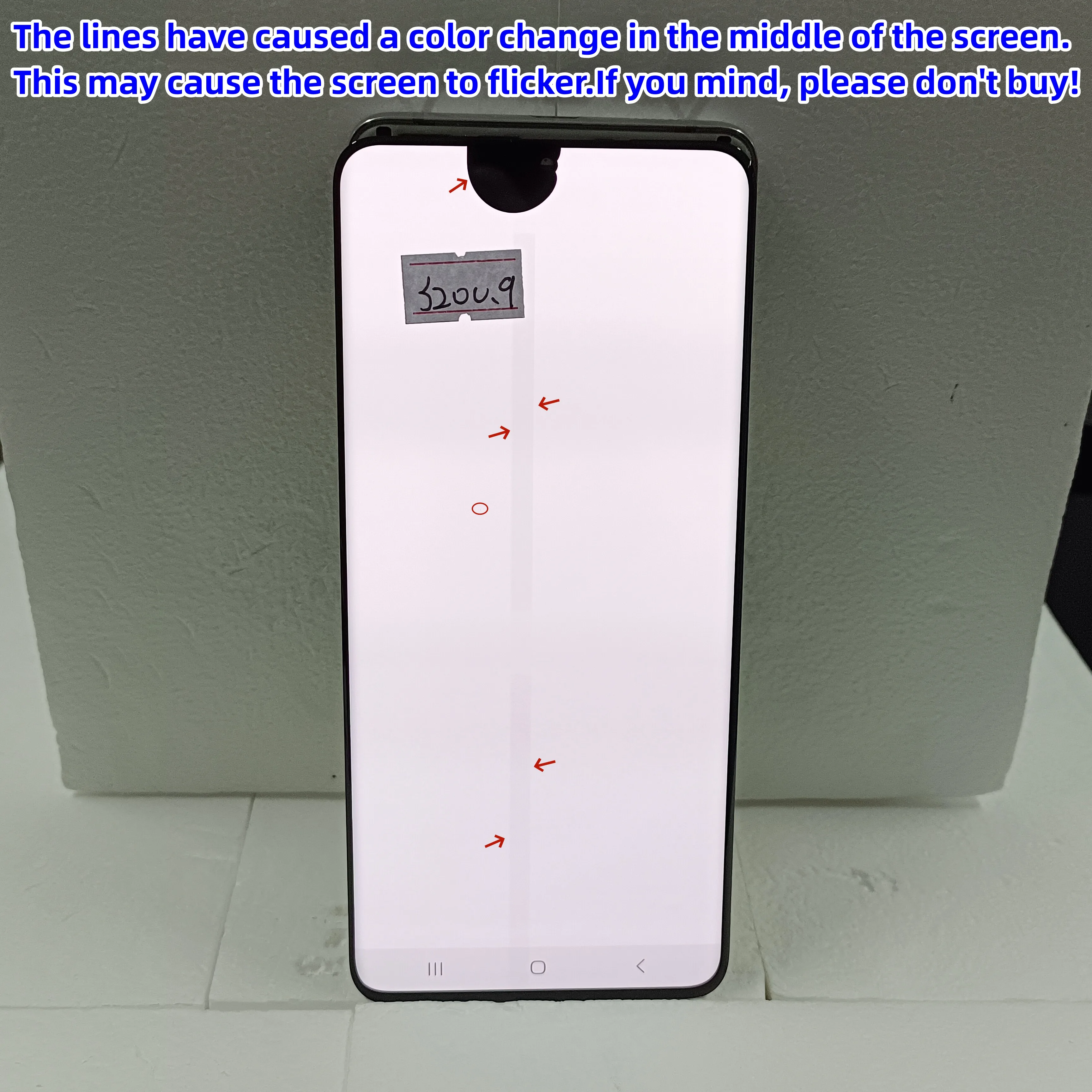  ִ ġ ũ Ÿ, Ｚ  S20 Ʈ G988F SM-G988B DS LCD ÷, 6.9 ġ 100% ׽Ʈ Ϸ