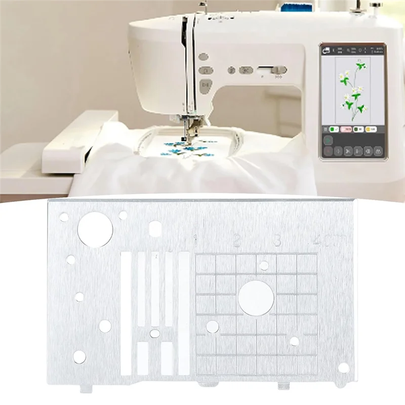 A88K-Metal Straight Stitch-Needle Plate, Professional Needle Plate Compatible With For Brother-LB5000, Elite PE545, CE1100PRW