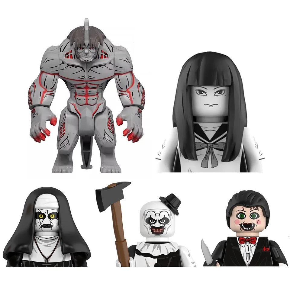Walking Dead Mini Action Figures Building Blocks Set