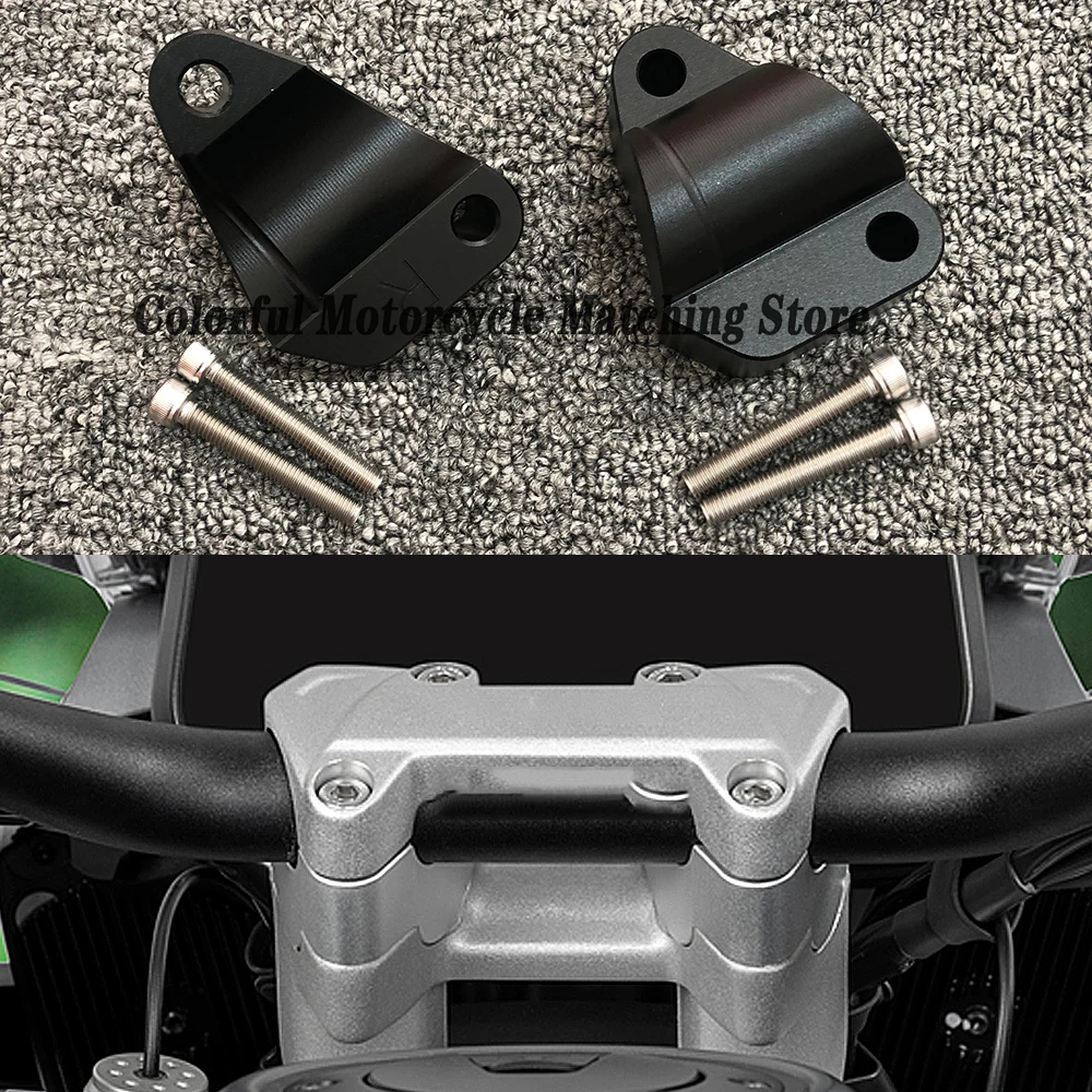 

New For Tiger 1200 Tiger1200 TIGER 1200 TIGER1200 GT PRO 2023-Motorcycle Handlebar Riser Bar Mount Handle Clamp Accessories