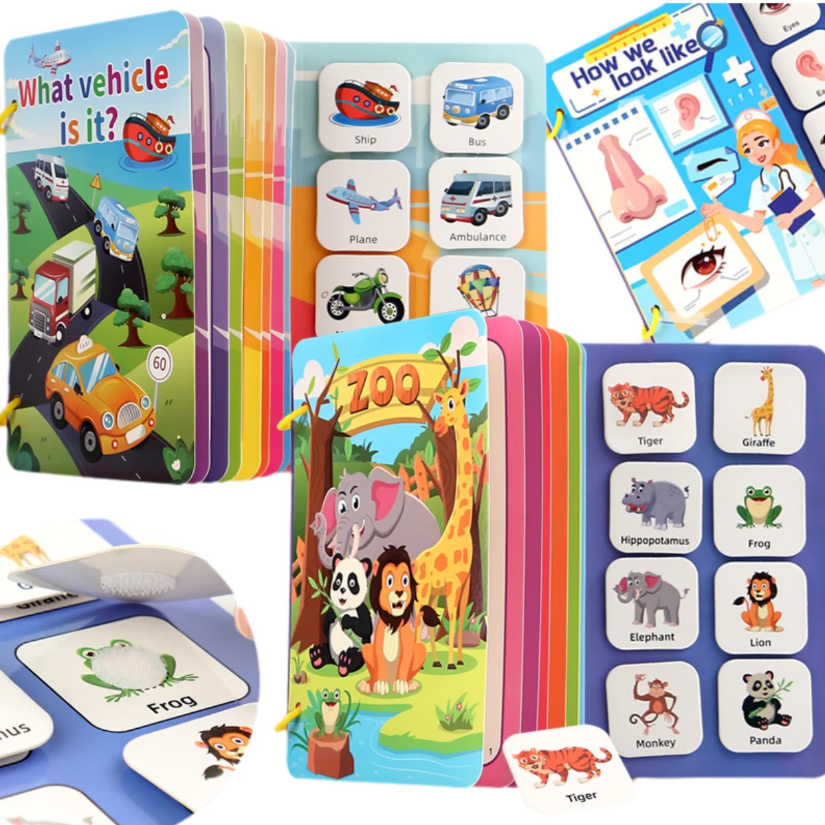 Montessori Busy Book 1