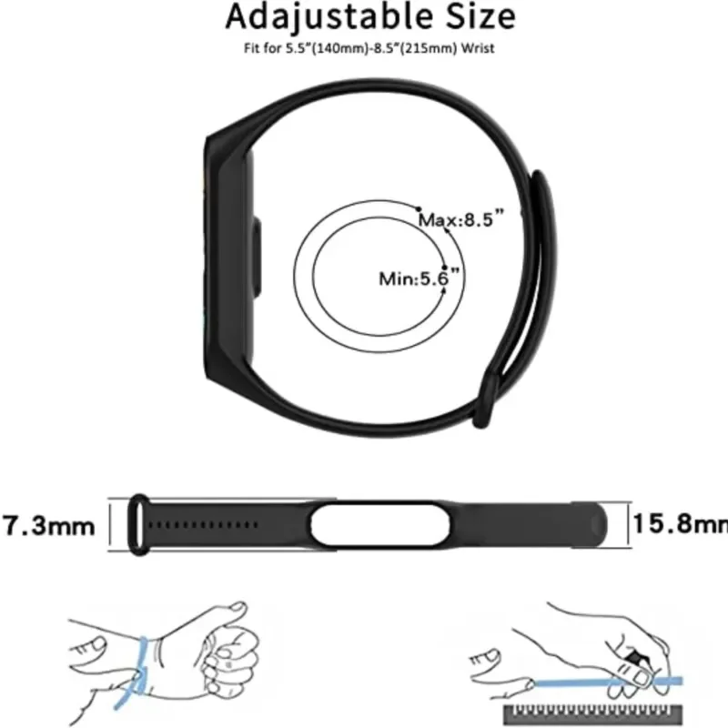 High-Quality Silicone Replacement Strap