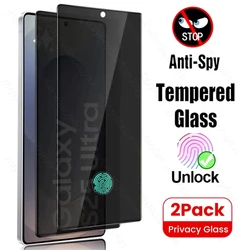 2-Pack Privacy Anti-Spy Screen Protector for Samsung Galaxy S25 Series (2Pieces)
