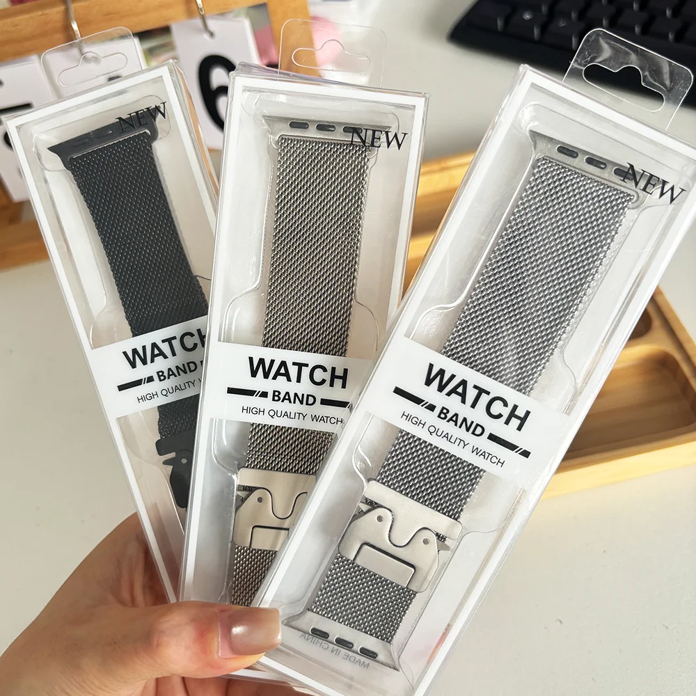Premium Titanium Milanese Loop Watch Strap - Elegant and Durable Accessory