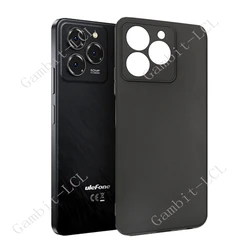 Durable Anti - Fall Shockproof TPU Back Cover for Ulefone Note 20 Pro (Black)