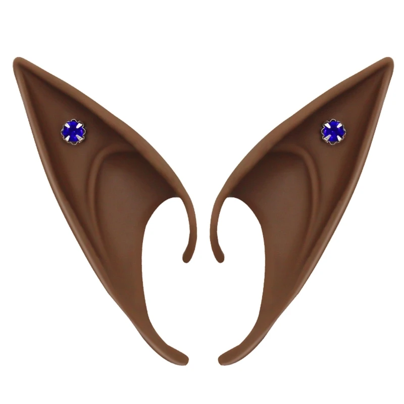 Orejas de elfo para Halloween Cosplay, orejas de Hada de elfo, orejas  puntiagudas con mariposa-perla-Vampiro-disfraz de Hada, accesorios de  vestir T8DE - AliExpress
