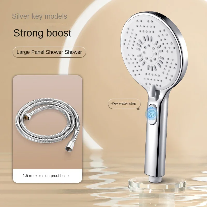 Super Strong Shower Head Bathroom Heater Shower Spray Nozzle Home Use Rainfall Spray Shower Accessories 4