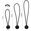 10pcs Bungee Ball Tarps Canvas Tarpaulin Flagpole Ties Cord Ends Elastic Rope Lace Fixed Boat Pole Camping Tent Accessories 2