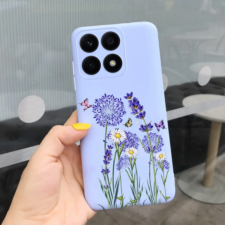Daisy Flower Soft Silicone Phone Case Cover - Fashionable TPU Design