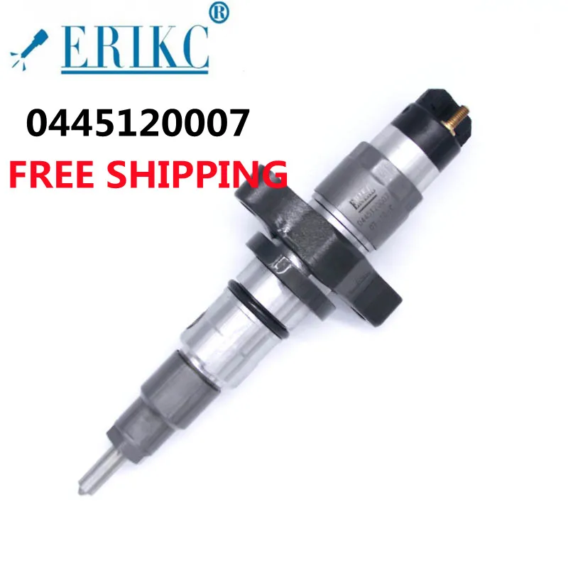 

ERIKC FREE SHIPPING Automotive Parts Fuel Injectors 0445120007 FOR Iveco DAF chery 0 445 120 007 FOR Cummins 2830224
